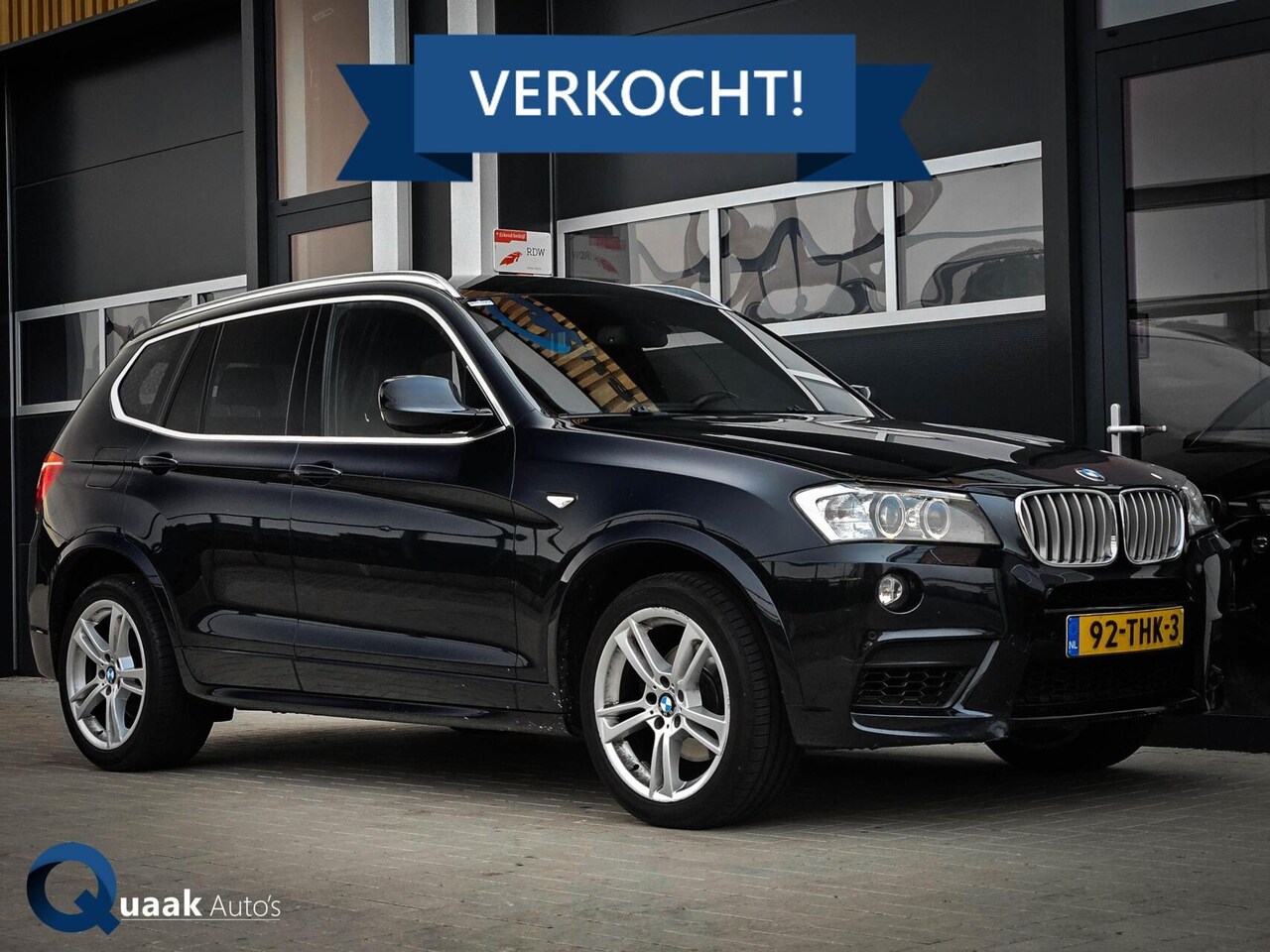 BMW X3 - 35d xDrive 313PK M-Sport | KEYLESS | MEMORY | CARPLAY | TREKHAAK | XENON | CARBONSCHWARZ - AutoWereld.nl
