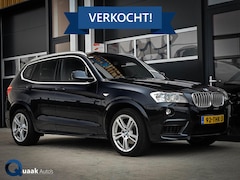 BMW X3 - 35d xDrive 313PK M-Sport | KEYLESS | MEMORY | CARPLAY | TREKHAAK | XENON | CARBONSCHWARZ