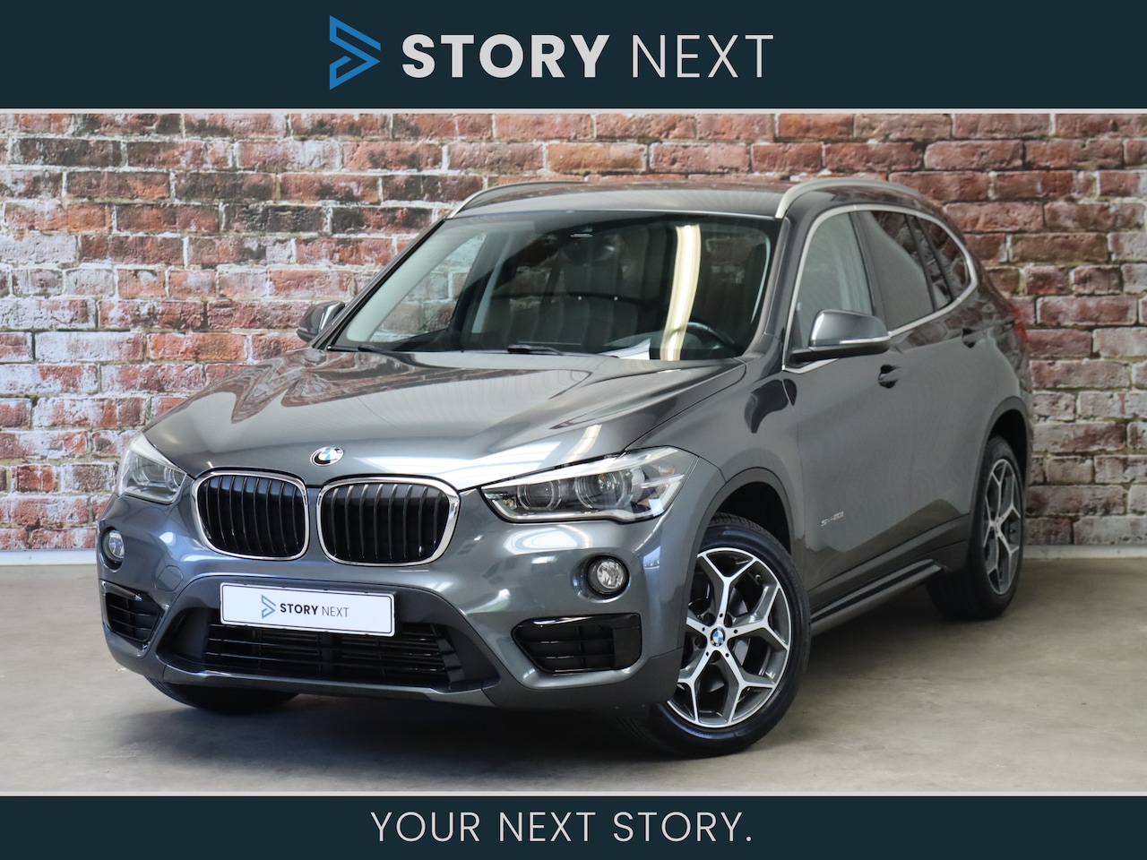 BMW X1 - sDrive20i High Executive Sport Line Automaat / Navigatiesysteem Plus / Leder / Climate Con - AutoWereld.nl