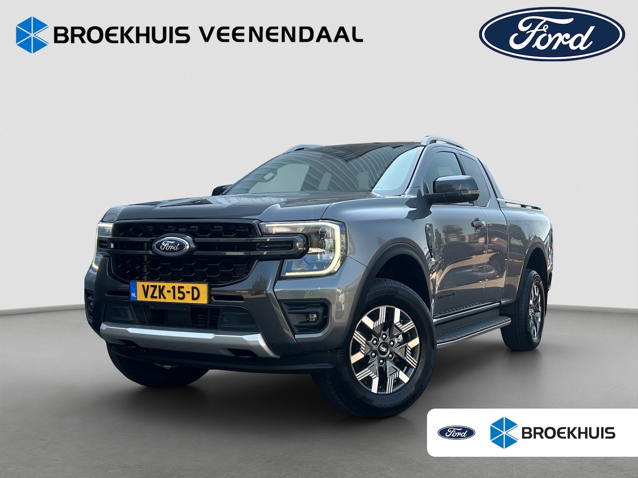 Ford Ranger - 2.0 Super Cab EcoBlue Wildtrak | Trekhaak | 360 camera | Stoelverwarming | Cruise Control - AutoWereld.nl
