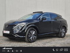 Nissan Ariya - Evolve 66 kWh / 99% SOH / Glazen schuif- en kanteldak / CCS snelladen / warmtepomp / Stuur