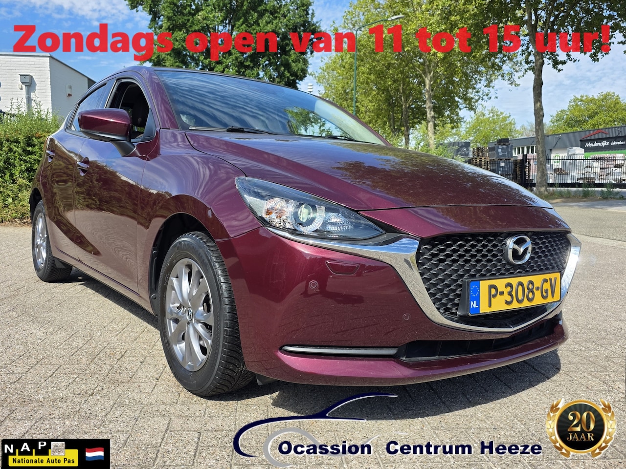 Mazda 2 - 1.5 Skyactiv-G 1.5 Skyactiv-G, Carplay! Lm Velgen! Apk 3-2028! Juli maand? AKTIE maand! - AutoWereld.nl