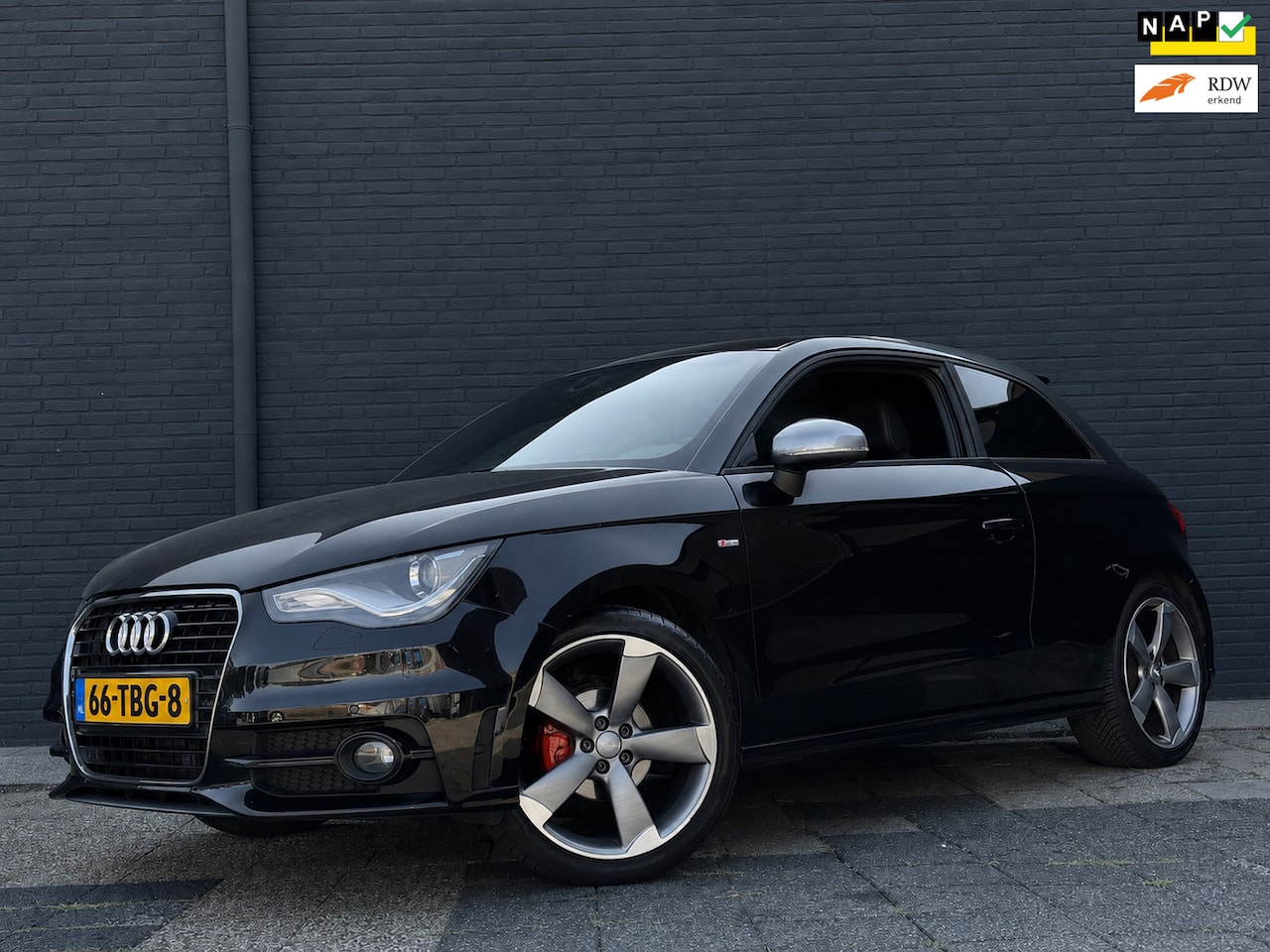 Audi A1 - 1.2 TFSI | 3 x S-Line | Navi | Xenon | Rotor Velgen | NAP - AutoWereld.nl