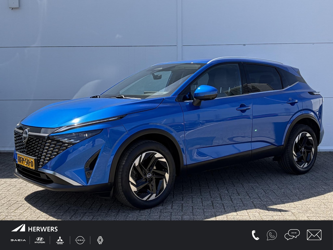 Nissan Qashqai - 1.3 MHEV Xtronic N-Connecta / Trekhaak ( 1800 kg ) / Airco (automatisch) / Lichtmetalen v - AutoWereld.nl