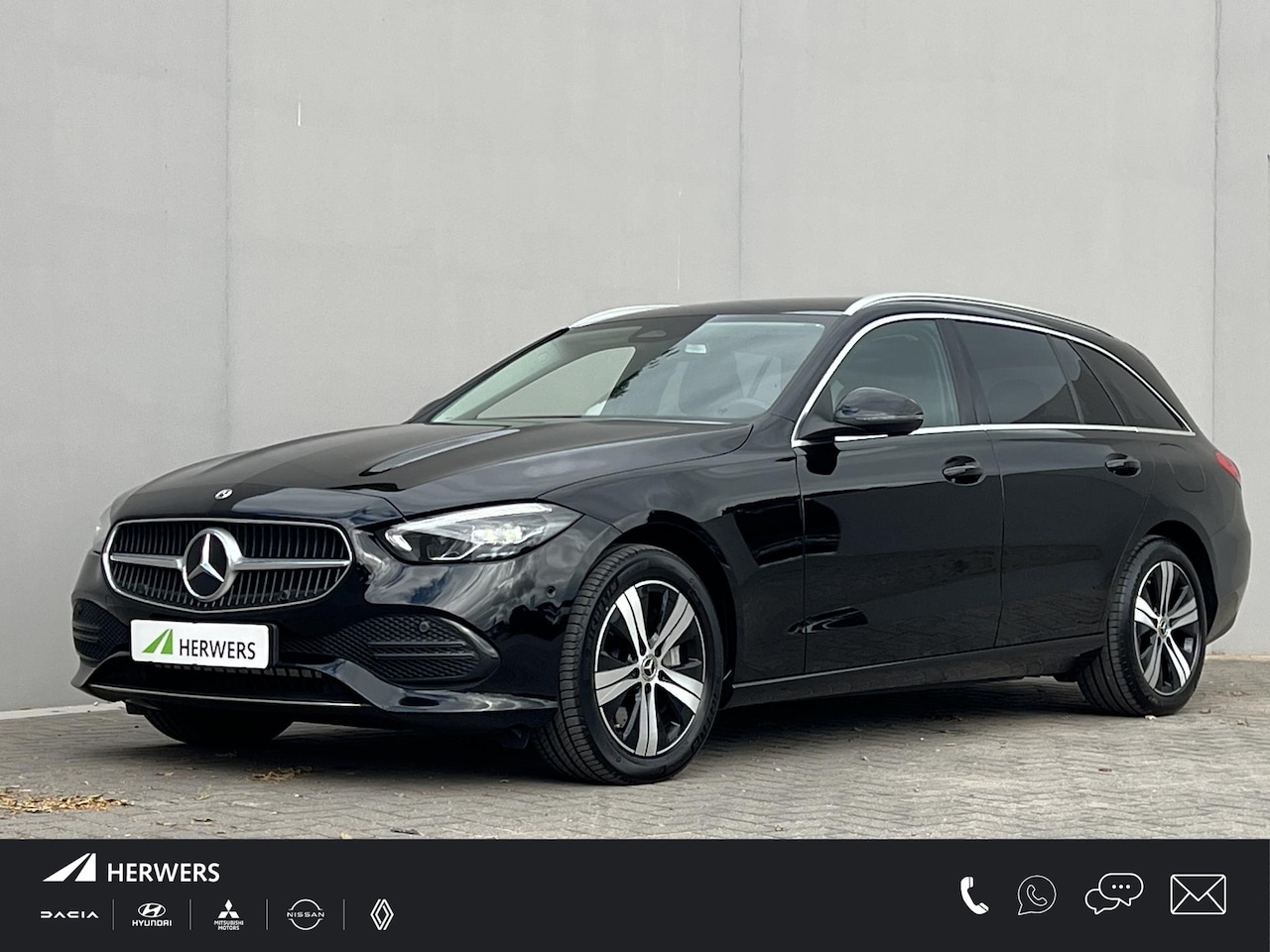 Mercedes-Benz C-klasse Estate - 300 e Luxury Line / Dealer onderhouden / 1.800 kg elektrische trekhaak / Elektrische stoel - AutoWereld.nl