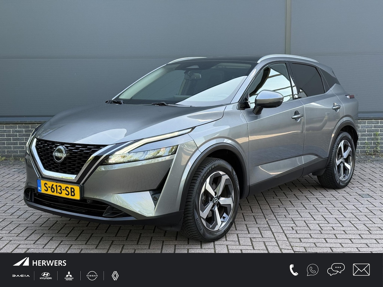 Nissan Qashqai - 1.3 MHEV N-Connecta / Trekhaak / 1400KG Trekgewicht / Panoramadak / 360º Camera / Apple Ca - AutoWereld.nl