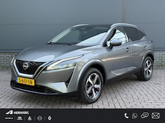 Nissan Qashqai - 1.3 MHEV N-Connecta / Trekhaak / 1400KG Trekgewicht / Panoramadak / 360º Camera / Apple Ca