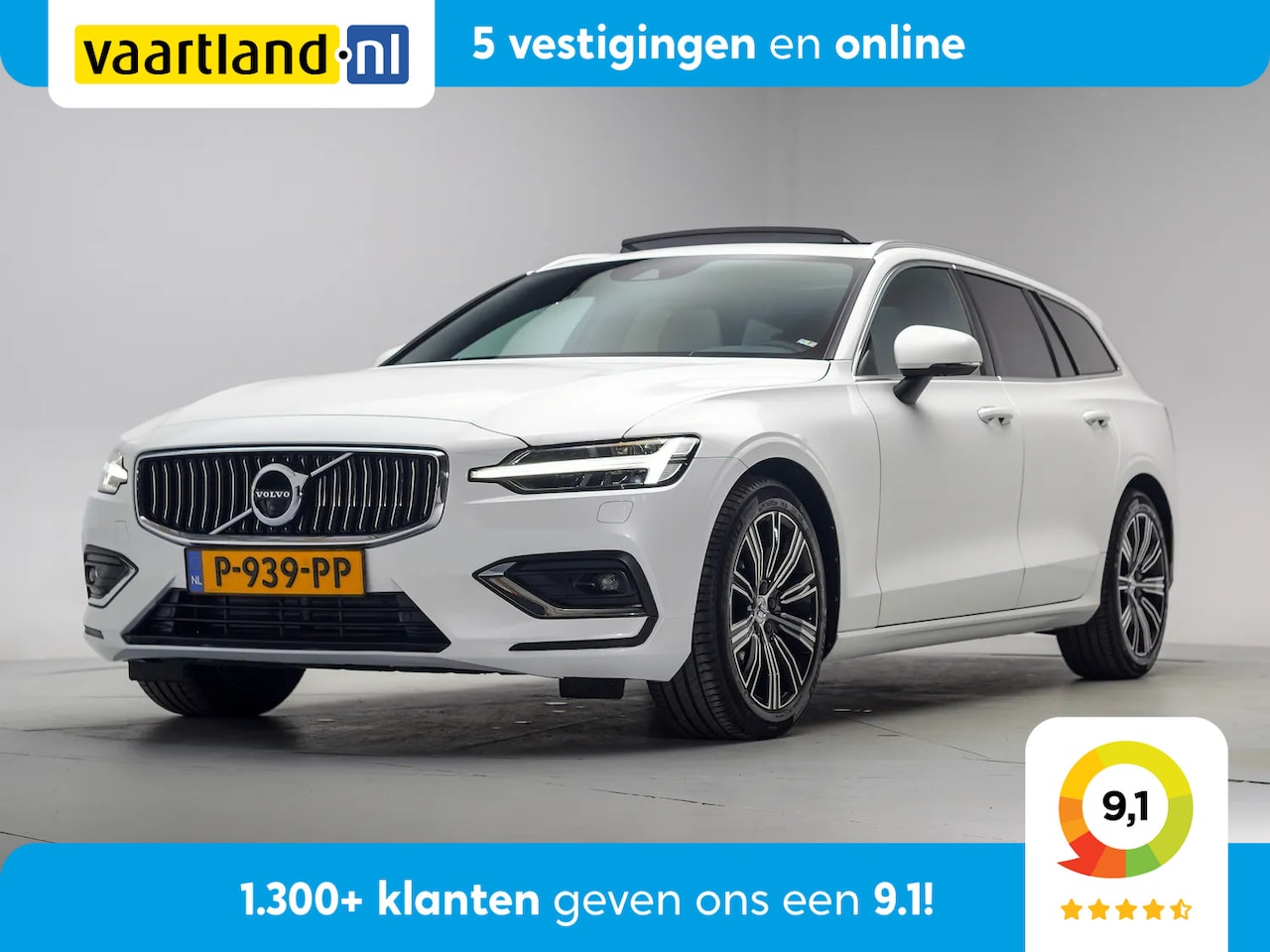 Volvo V60 - B3 Inscription Aut. [ Panoramadak Harman/Kardon Adapt.cruise ] - AutoWereld.nl