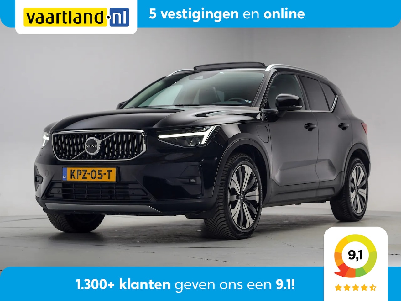 Volvo XC40 - T5 Recharge Ultimate Bright Aut. [ Panoramadak Leder Adapt.cruise H/K ] - AutoWereld.nl
