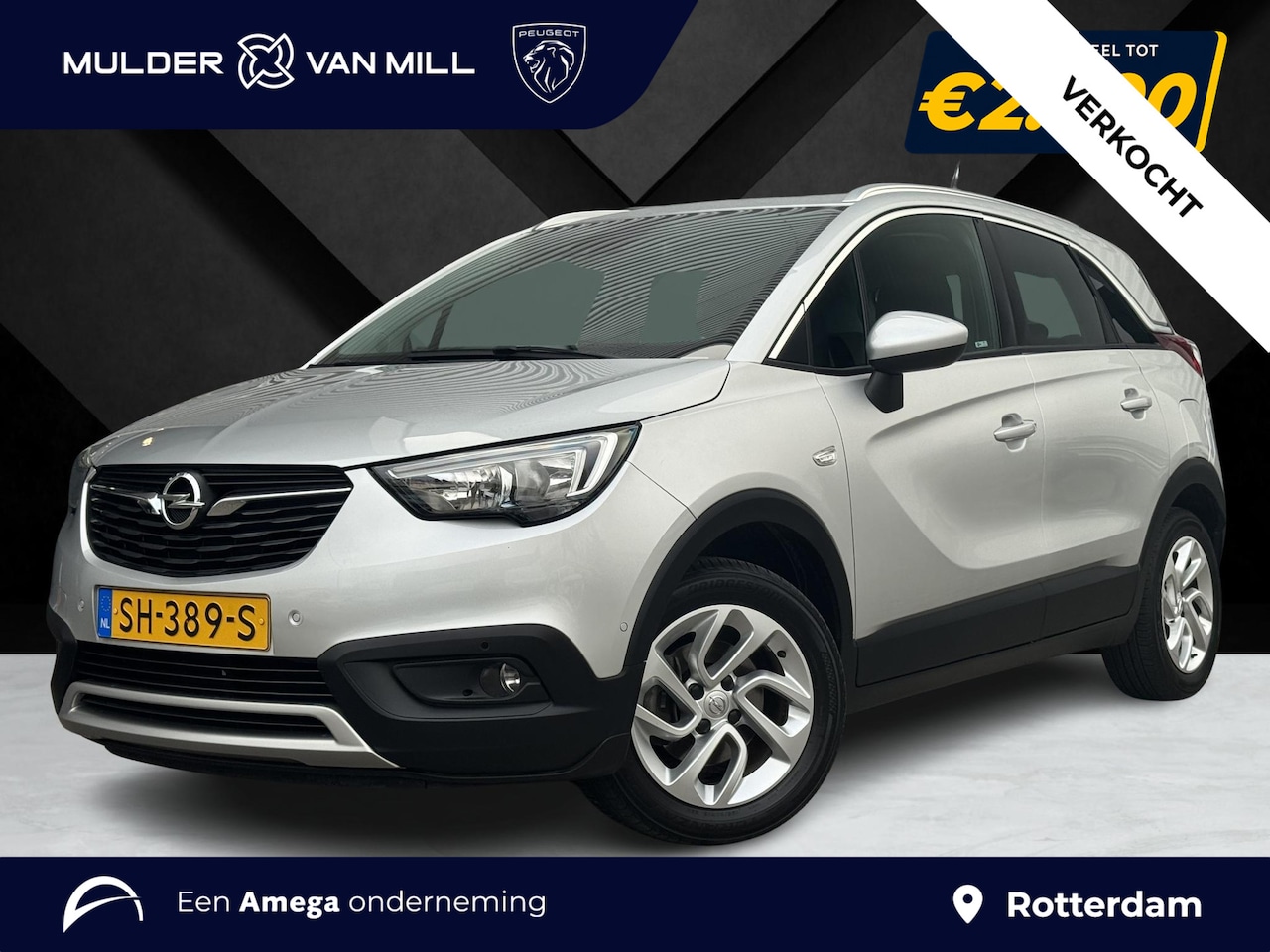 Opel Crossland X - Innovation+ 1.2 Turbo 110pk | AGR-STOELEN | 180° CAMERA | NAVI PRO | KEYLESS | LAGE KM-STA - AutoWereld.nl
