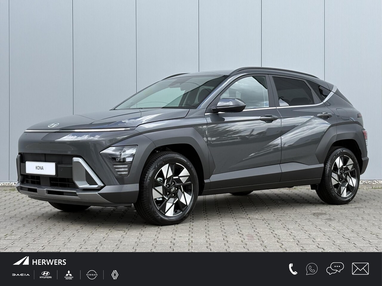 Hyundai Kona - 1.6 GDI HEV Comfort + 18 inch wielen / €4500,- Voordeel / Uit Voorraad Leverbaar / Navigat - AutoWereld.nl
