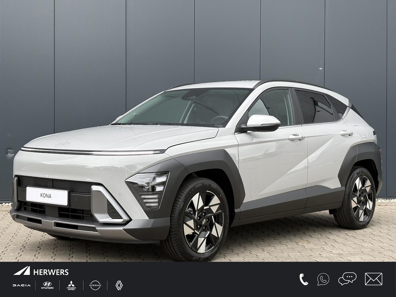 Hyundai Kona - 1.6 GDI HEV Comfort Plus / €4500,- Voordeel / Uit Voorraad Leverbaar / Voorstoelen verwarm - AutoWereld.nl