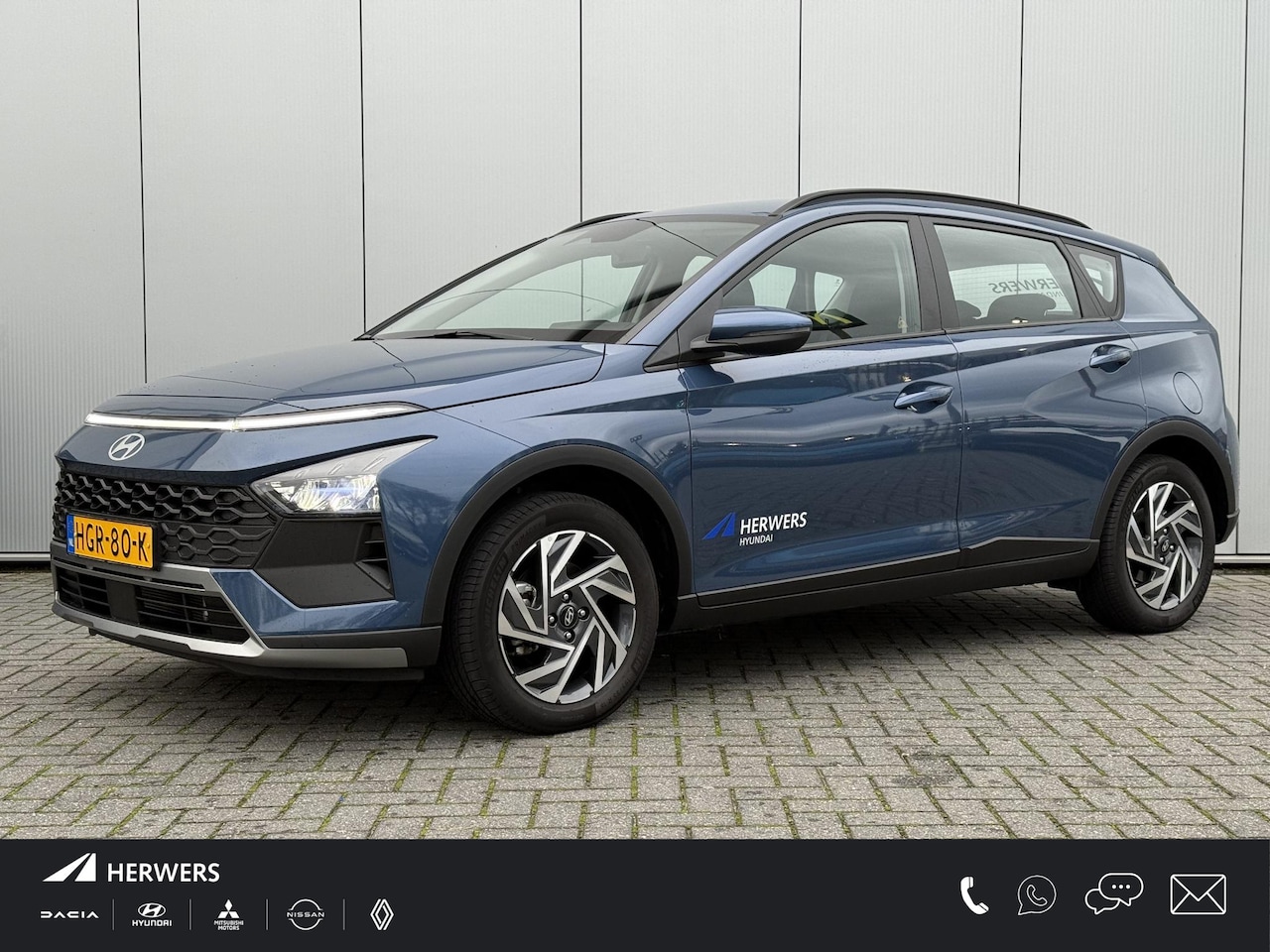 Hyundai Bayon - 1.0 T-GDI Comfort / Navigatie / Achteruitrijcamera / Parkeersensoren Achter / Airco / Crui - AutoWereld.nl