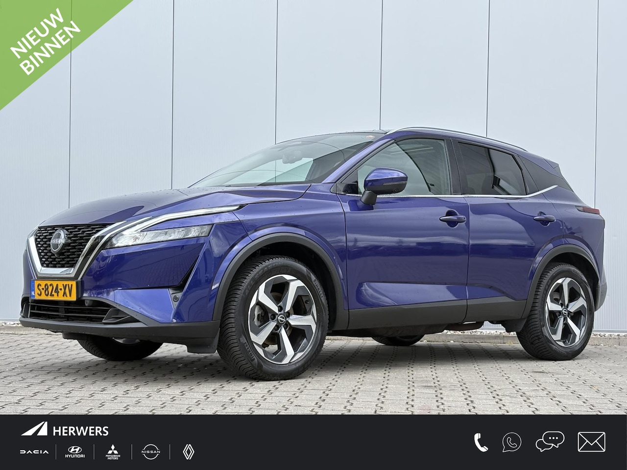 Nissan Qashqai - 1.3 MHEV N-Connecta / Panoramadak / Trekhaak (1400 kg) / Adaptieve Cruise Control / Apple - AutoWereld.nl