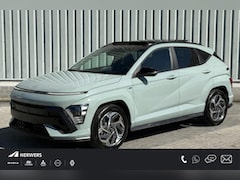 Hyundai Kona - 1.6 GDI HEV N Line Sky / Stoel verwarming/verkoeling / Schuif/Kantel dak / Parkeerassisten