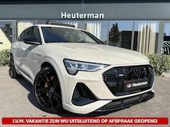 Audi e-tron - 50 Quattro S line/Pano/B&O/Nachtzicht/96%SOH/Krijt e-tron Quattro S line/ Pano/ B&O/ Nacht