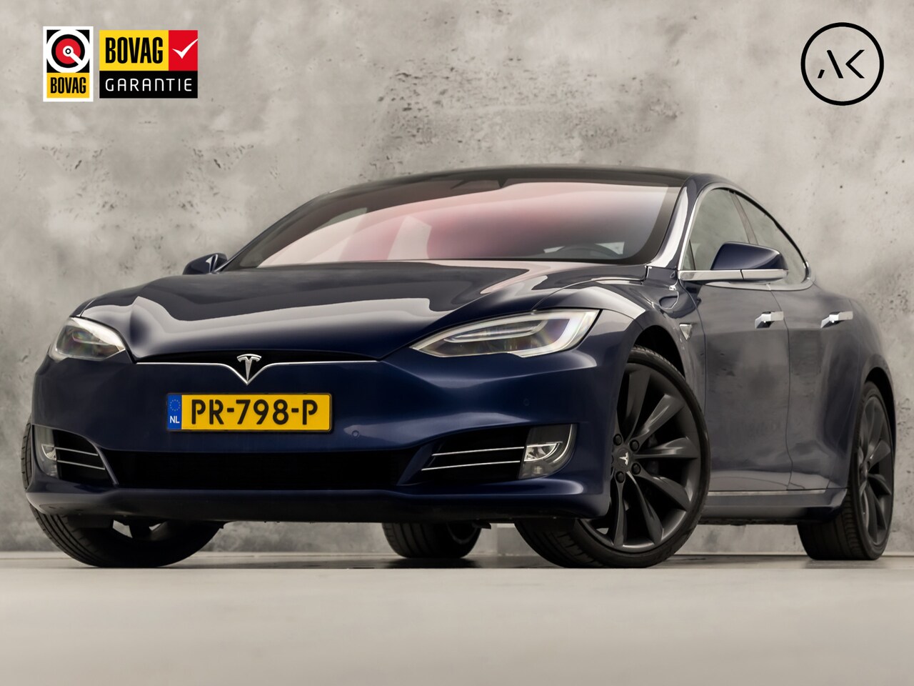 Tesla Model S - 90D Performance Pack 422Pk (PANORAMADAK, AUTOPILOT, LUCHTVERING, ALCANTARA HEMEL, SFEERVER - AutoWereld.nl