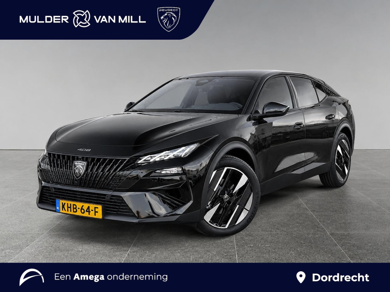 Peugeot 408 - 1.2 Allure Hybrid 145pk | NAVI | 360° VISION PACK | STOEL + STUURVERW. | AGR-STOELEN | 19" - AutoWereld.nl