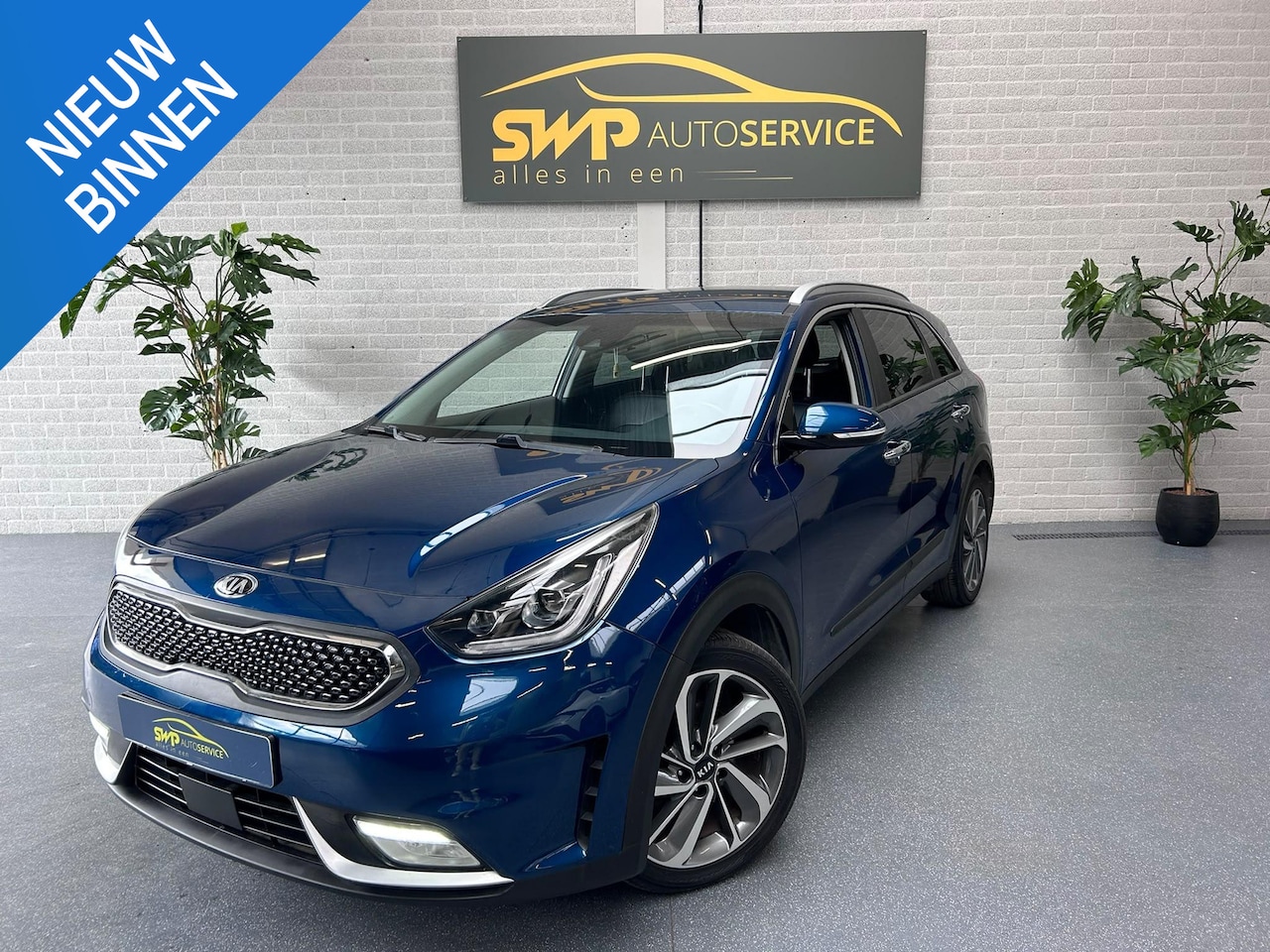 Kia Niro - 1.6 GDi Hybrid ExecutiveLine | Leer | Memory | JBL | ACC | Dodehoek | Navi | Cam - AutoWereld.nl