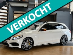 Mercedes-Benz C-klasse Estate - 200 Edition AMG Pakket Uitvoering PANO SFEER DEALER ONDERHOUDE BOMVOL