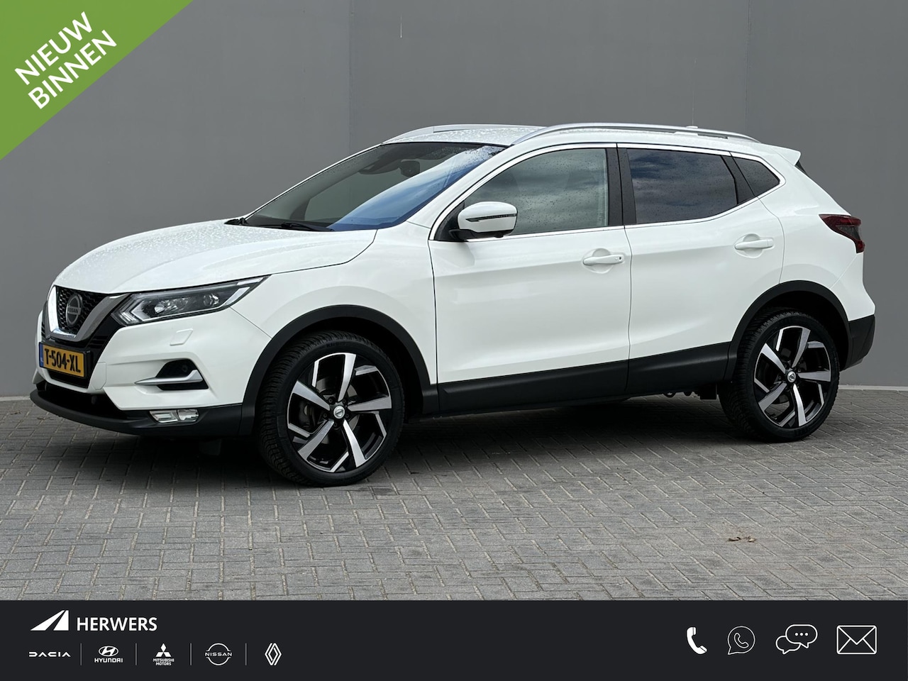 Nissan Qashqai - 1.3 DIG-T Tekna / Trekhaak (1500 KG) / 360 Graden camera / Elektrisch verstelbare bestuurd - AutoWereld.nl