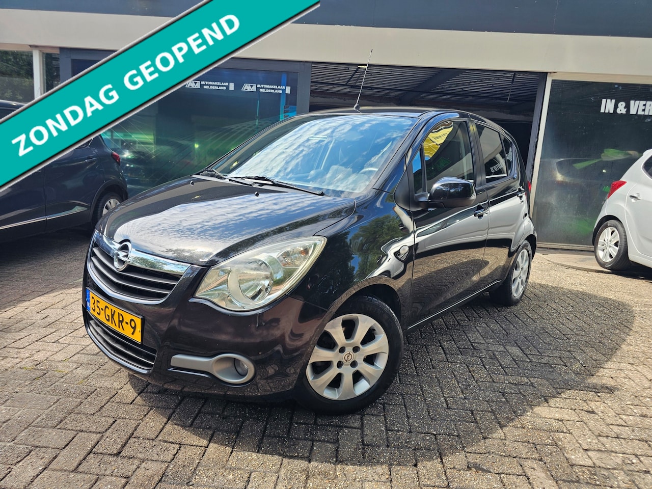 Opel Agila - 1.2 Enjoy | 2E EIGENAAR | 3/6 OF 12MND GARANTIE | AIRCO | LMV | ELEC RAMEN | - AutoWereld.nl