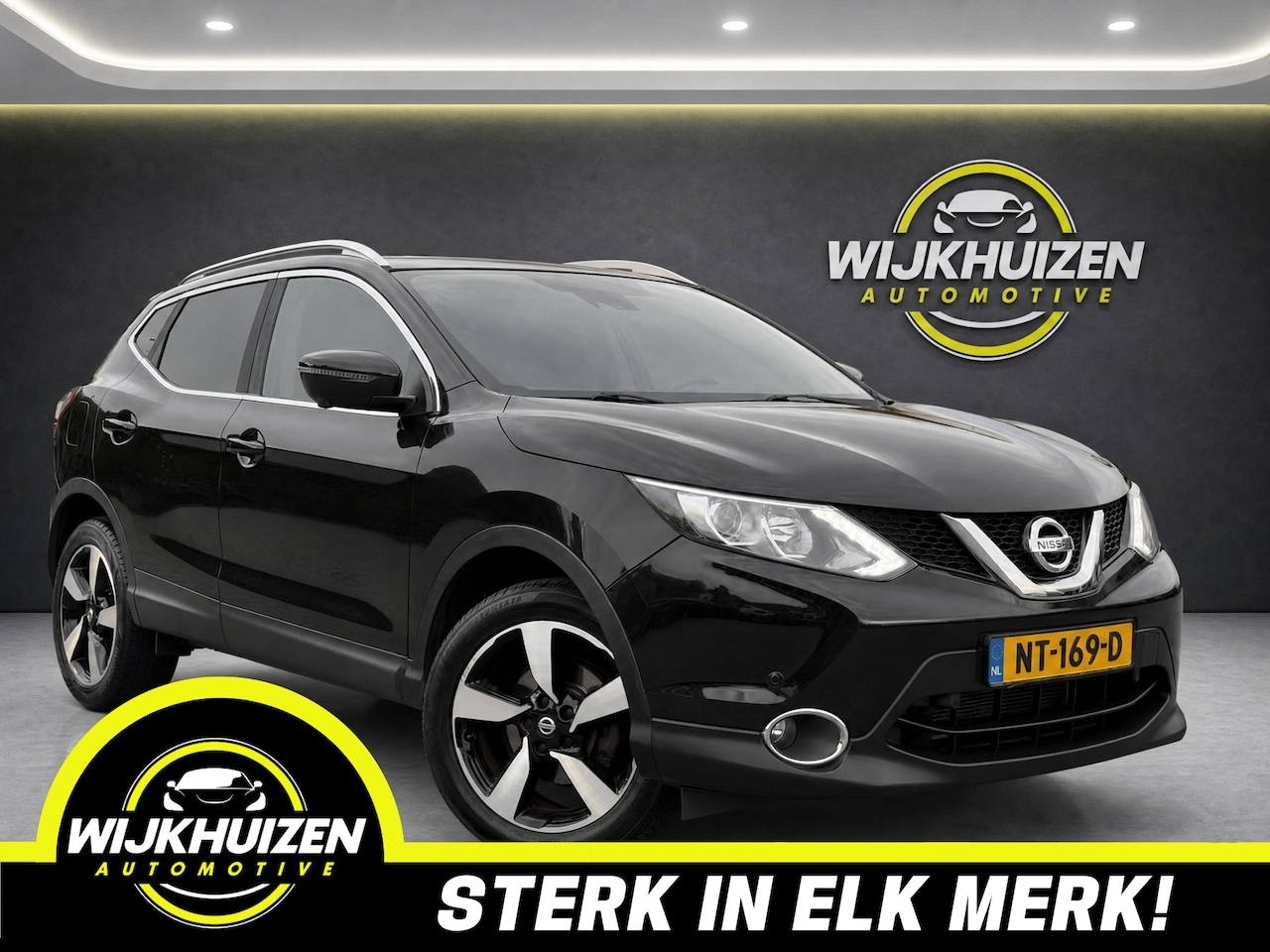 Nissan Qashqai - 1.2 N-Connecta met Panorama dak !!! Navigatie !!! Camera !!! Cruise !!! Nap !!! - AutoWereld.nl