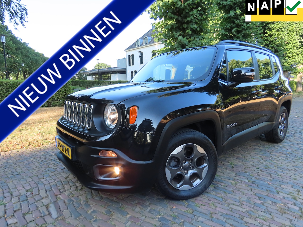 Jeep Renegade - 1.4 MultiAir Longitude Automaat ***141 !!! PK*** 48474 KM !!! N.A.P *** Dealer Onderhouden - AutoWereld.nl