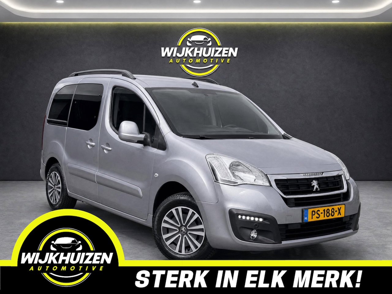 Peugeot Partner Tepee - 1.2 PureTech Active met Led !!! Airco !!! Camera !!! Navigatie !!! Nap !!! - AutoWereld.nl