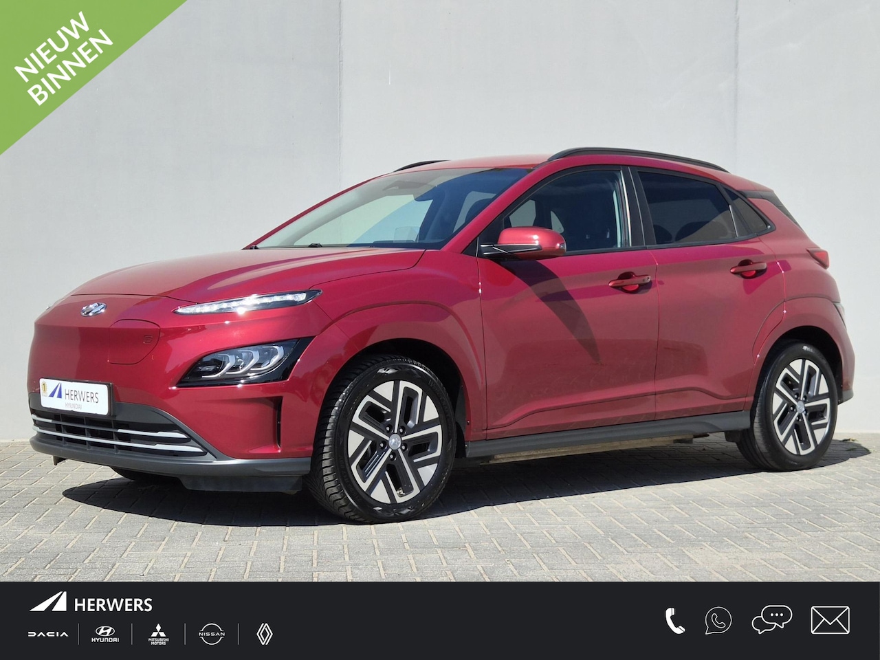 Hyundai Kona Electric - EV Pure 64 kWh / SOH 100% / CCS snelladen / Stoelverwarming / Krell Audio Systeem / Apple - AutoWereld.nl