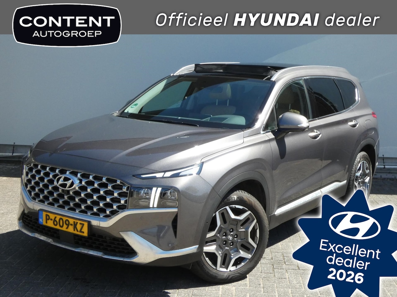 Hyundai Santa Fe - 1.6 T-GDi PHEV 265pk Aut. Premium Sky - AutoWereld.nl