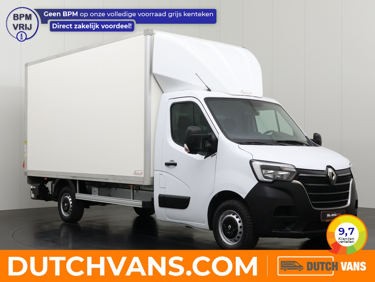 Renault Master - 2.3DCi 145PK Bakwagen+Laadklep | Navigatie | Camera | Airco | Cruise | 3-Zits - AutoWereld.nl
