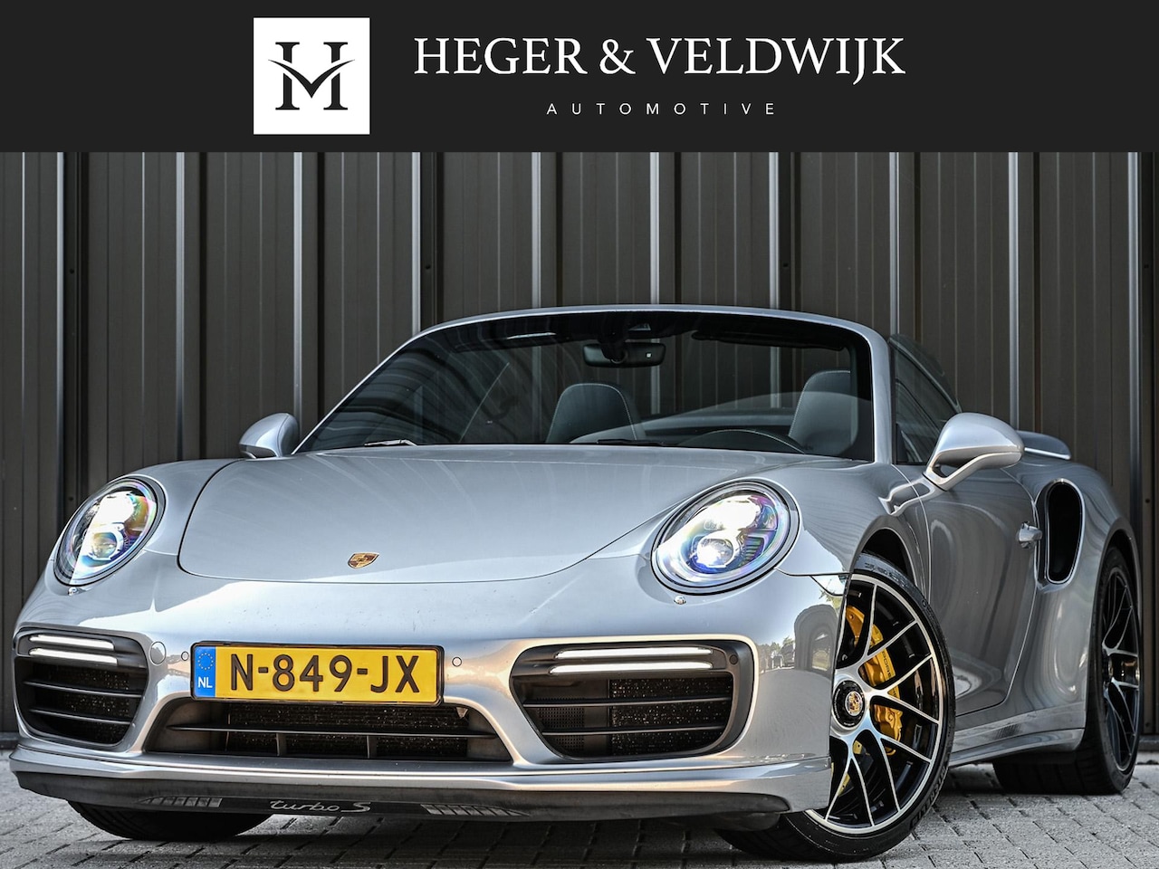 Porsche 911 Cabrio - 3.8 Turbo S | Keramische Remmen | Carbon Inleg | 18 Wegs Adaptieve Sportstoelen + Memory | - AutoWereld.nl