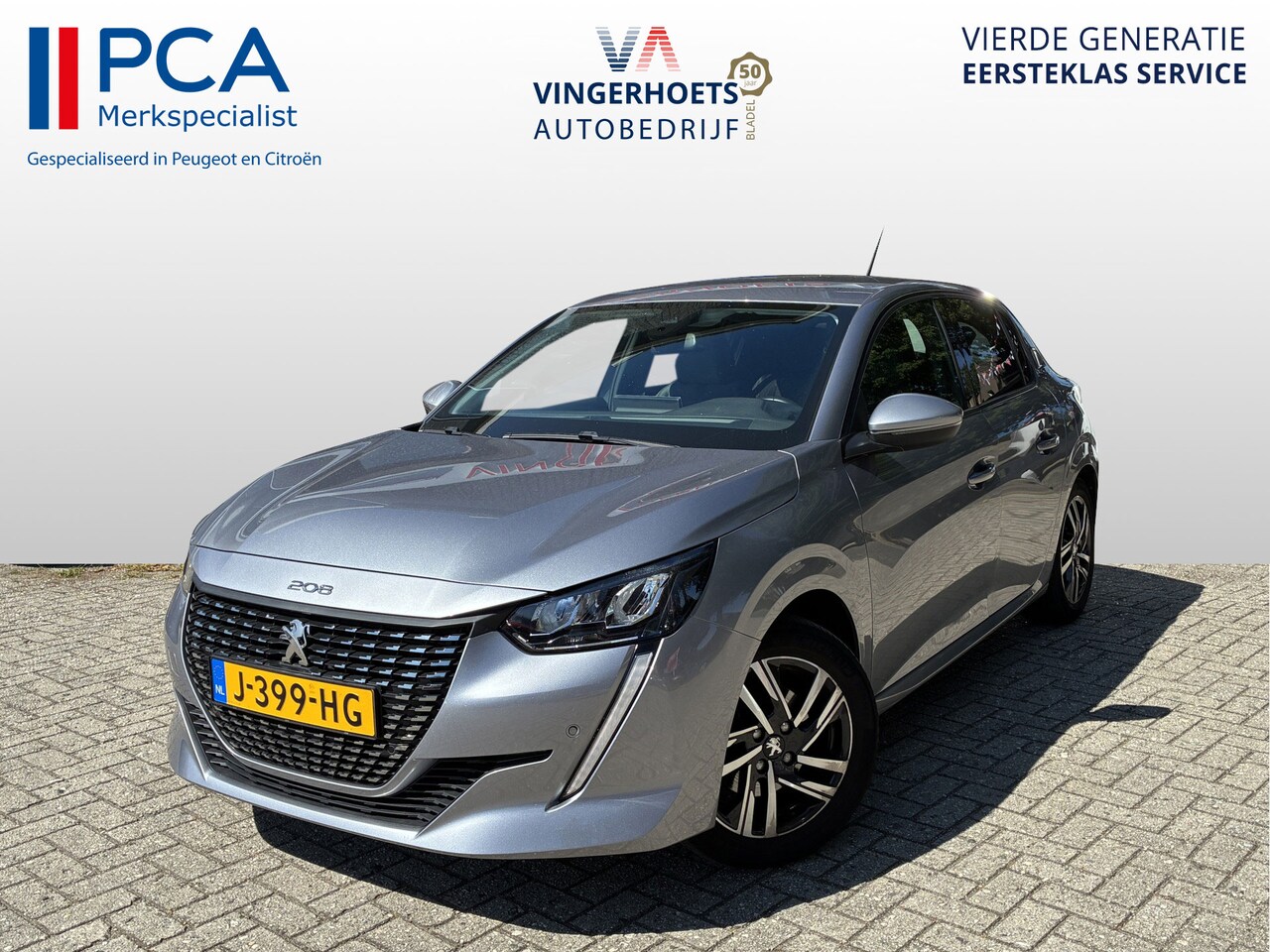 Peugeot 208 - 1.2 100PK Allure 5-drs **Luxe Allure met trekhaak, lichtmetalen velgen** - AutoWereld.nl