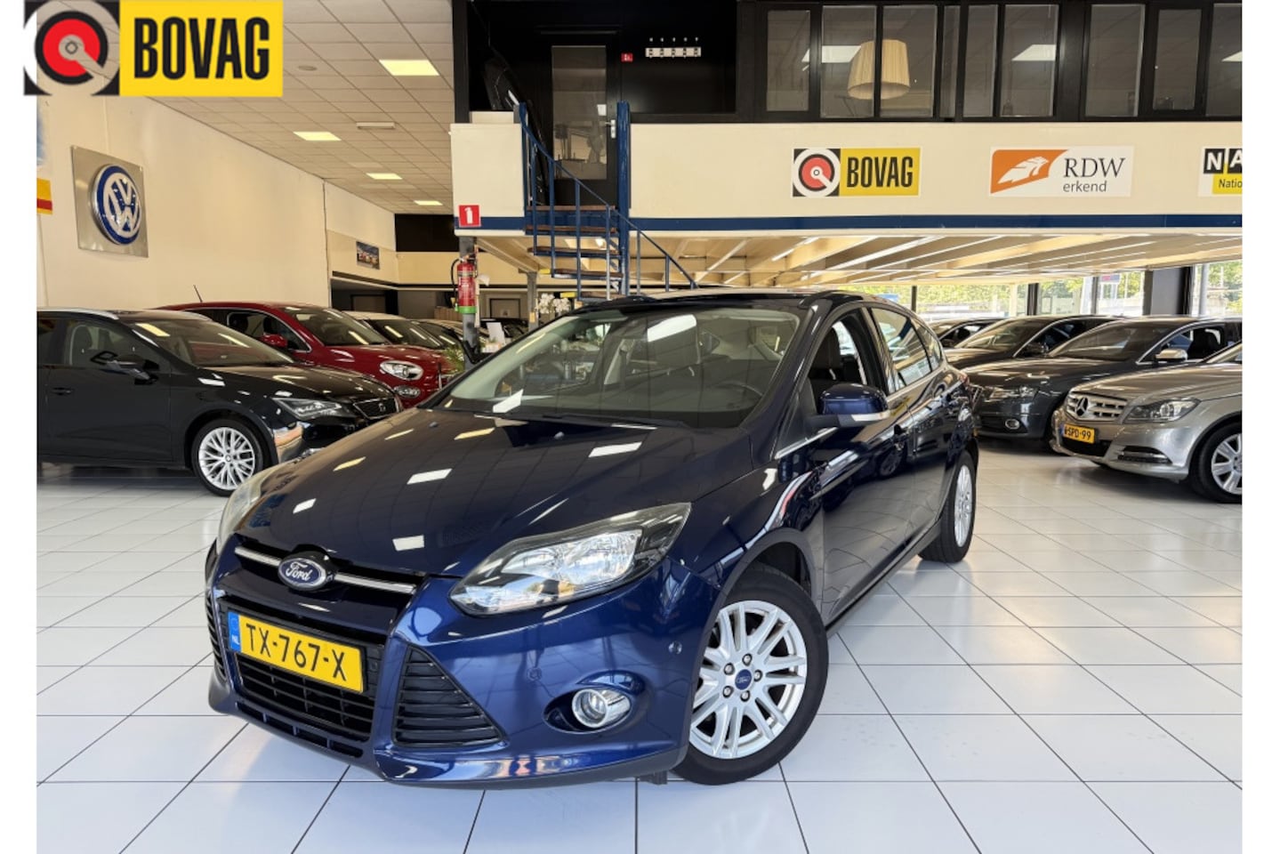 Ford Focus - 1.0 EcoB. Titanium Bovag Garantie - AutoWereld.nl