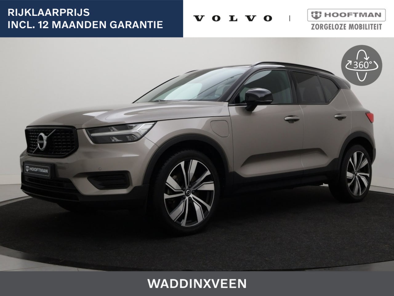 Volvo XC40 - T4 PLUG-IN HYBRID R-DESIGN 20INCH PARK ASSIST V+A CAMERA NAVI - AutoWereld.nl