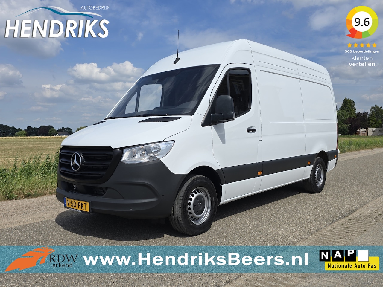 Mercedes-Benz Sprinter - 315 1.9 CDI L2H2 RWD - Euro 6 - AUTOMAAT - 150 Pk - MBUX - ParkeerCamera - - AutoWereld.nl