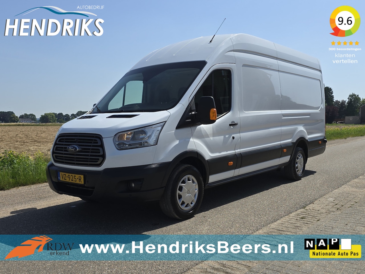 Ford Transit - 350 2.0 TDCI L4 H3 Trend - Euro 6 - 130 Pk - ParkeerCamera - Airco - Cruise Control - AutoWereld.nl