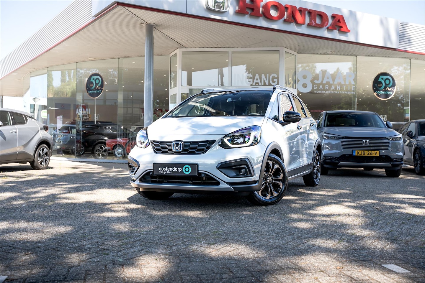 Honda Jazz - 1.5 Full Hybrid Advance Crosstar automaat | Facelift | Stoelverwarming | Camera | Navigati - AutoWereld.nl