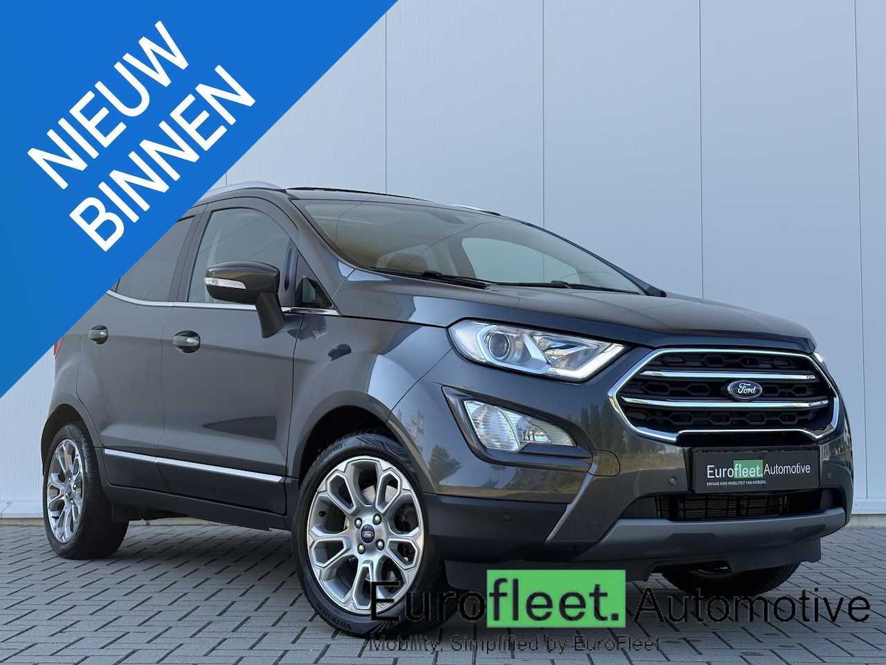 Ford EcoSport - 1.0 EcoBoost Titanium | B&O | Panorama | Trekhaak | Leder | Camera | Stuurverw. & Stoelver - AutoWereld.nl