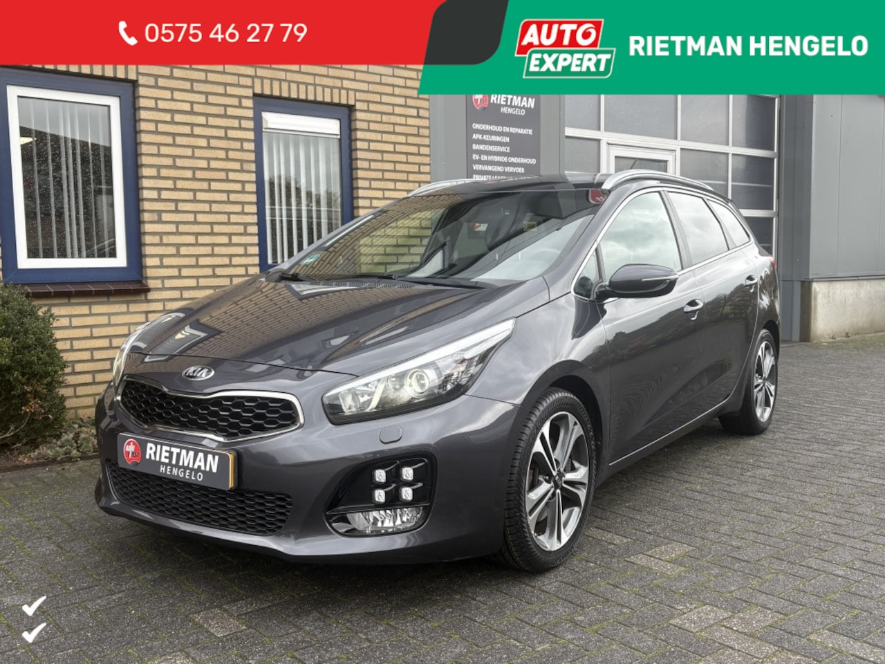 Kia Cee'd Sportswagon - 1.0 T-GDi GT-Line CAMERA-STOELVWRMNG-LM VELGEN-BLUETOOTH - AutoWereld.nl