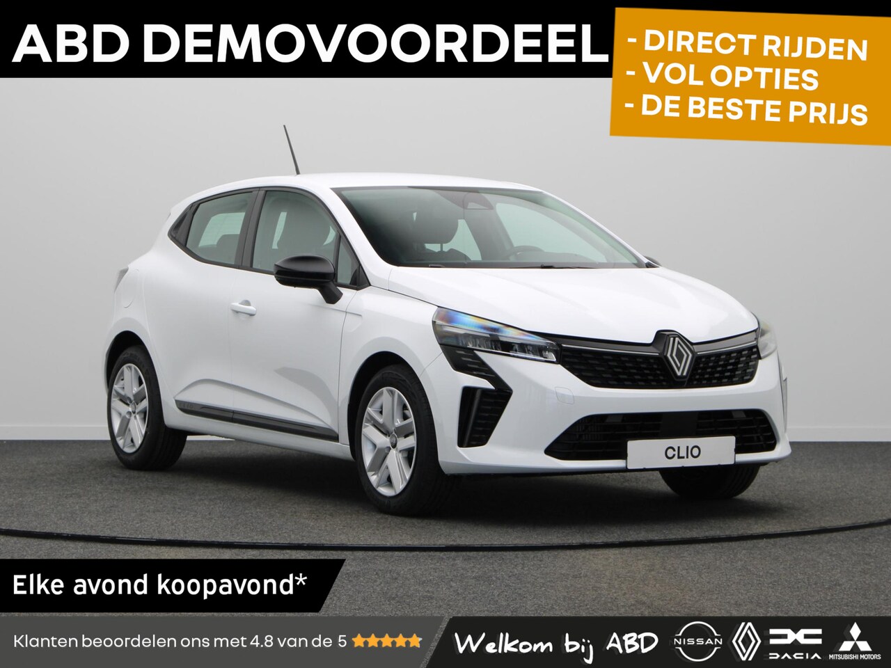 Renault Clio - TCe 90pk GPF evolution | Airco | Parkeersensoren achter | Cruise control | Apple carplay | - AutoWereld.nl