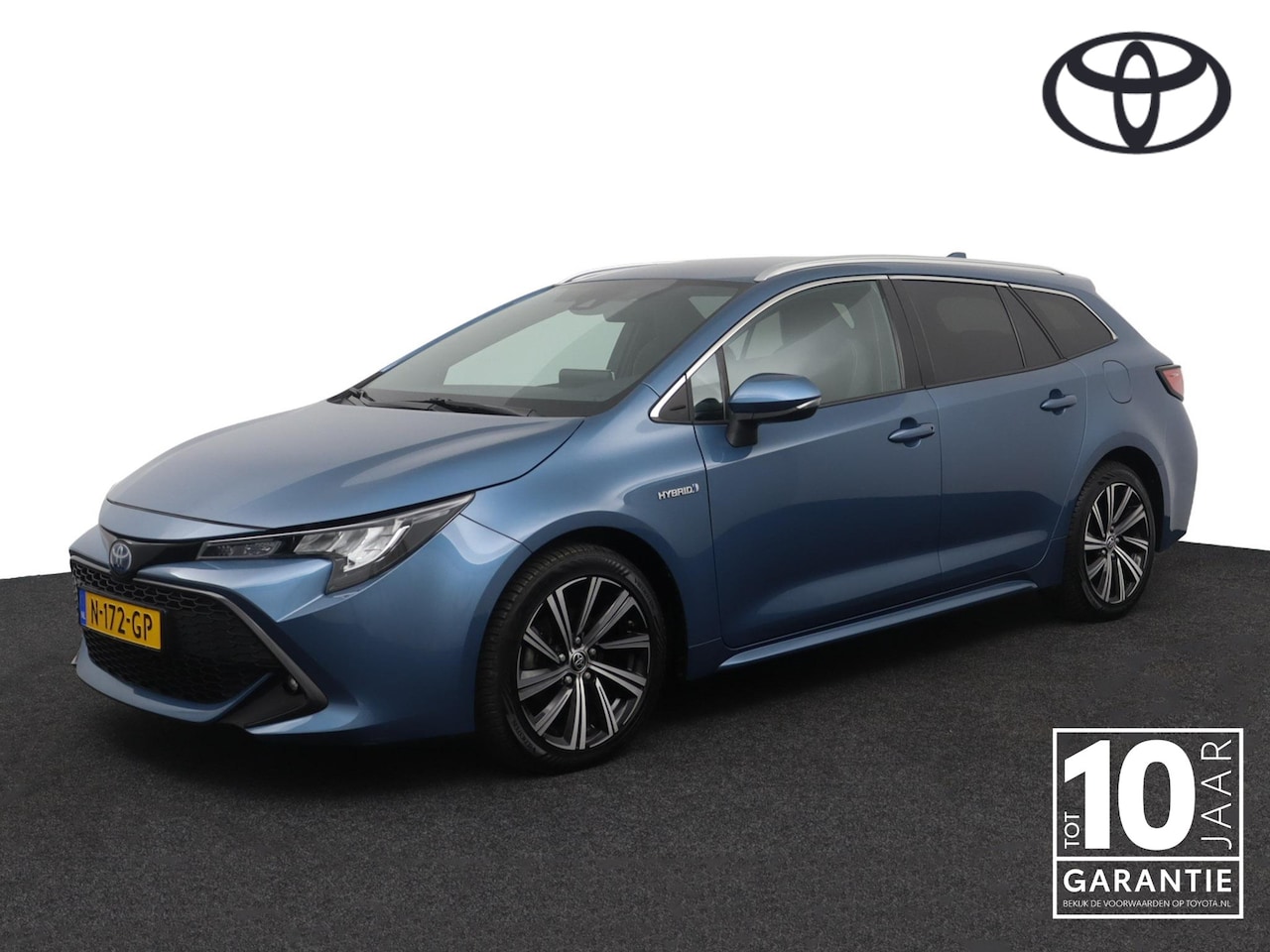 Toyota Corolla Touring Sports - 1.8 Hybrid Dynamic | leder - stof bekleding | Trekhaak | Apple carplay - android auto | St - AutoWereld.nl