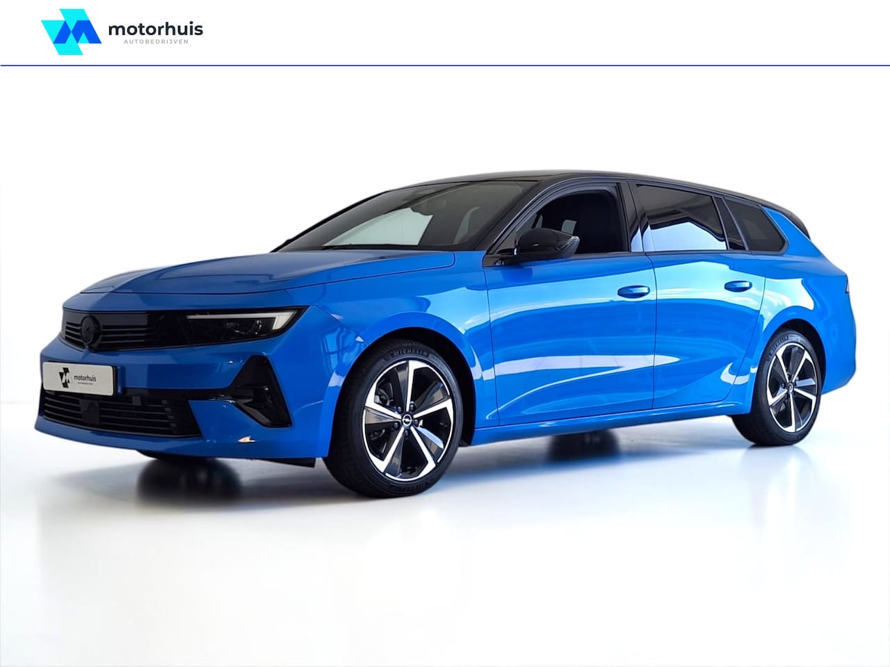 Opel Astra Sports Tourer - 1.2 Turbo Hybrid GS 145pk Automaat LED STOELV APPLE CARPLAY CAMERA - AutoWereld.nl