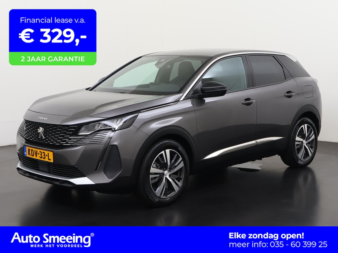 Peugeot 3008 - 1.6 HYbrid 225 Allure Pack PHEV | 360 Camera | Carplay | Navigatie | Zondag Open! - AutoWereld.nl