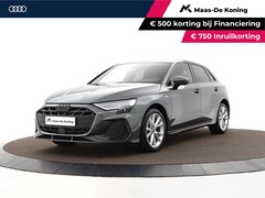 Audi A3 Sportback - 40 TFSIe 204pk S-Tronic S Edition · Camera · Parkeerassistent · Zwart Optiek Plus · Stoelv