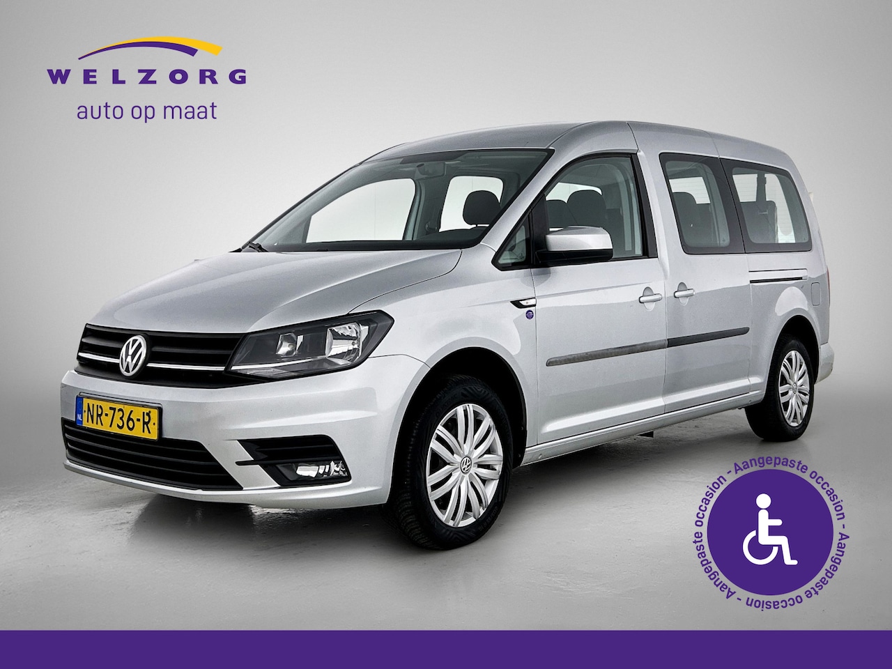 Volkswagen Caddy Maxi - 1.0 TSI Trendline 5p Direct leverbaar! Rolstoelauto - AutoWereld.nl