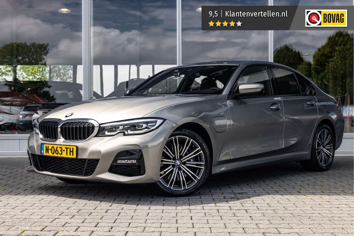 BMW 3-serie - 330e High Executive M-sport | Leder | Camera - AutoWereld.nl