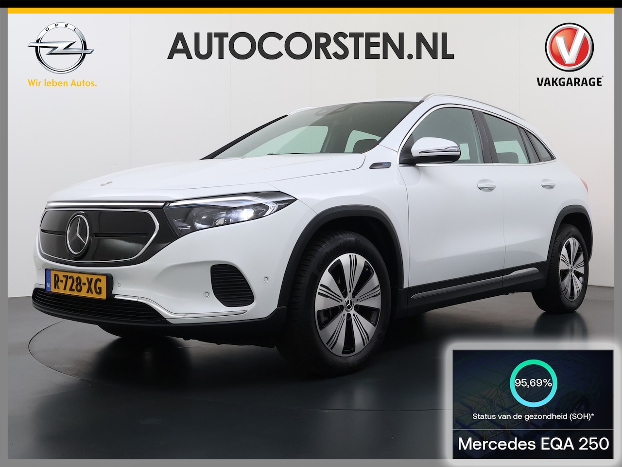Mercedes-Benz EQA - 250 Luxury 69kWh Soh 95% Adap.Cruise Apple Carplay Android Auto Navi Ecc Camera Stoelverwa - AutoWereld.nl