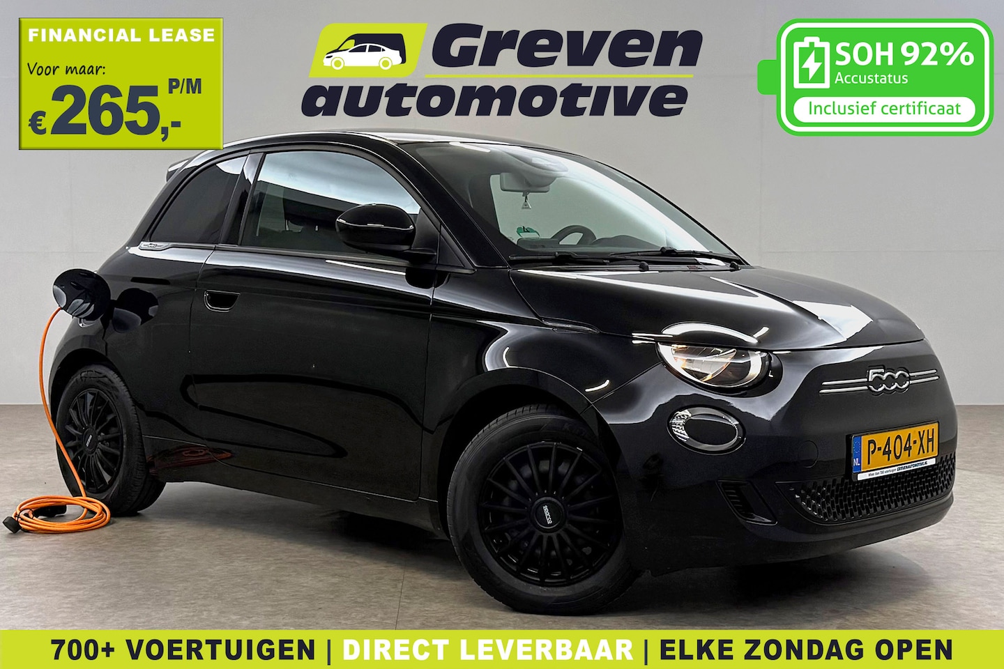 Fiat 500e - Action 24 kWh | Snelladen | SOH 92% | Virtual | Airco | Carplay | Stoelverw. | NAP - AutoWereld.nl
